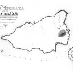 Mapa de la Isla del Caño