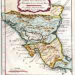 Mapa de Nicaragua y Costa Rica – 1754